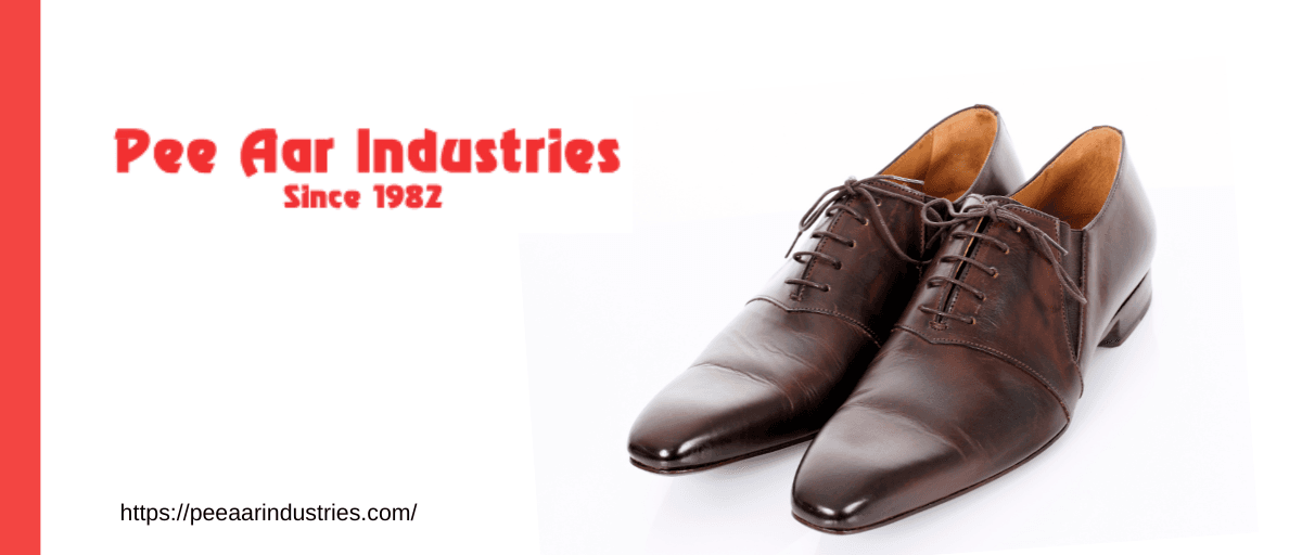 Pee Aar Industries leather formal shoes showcasing quality footwear manufacturing since 1982